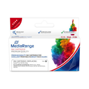 MediaRange Ink cartridge Canon CLI-551XL Grey