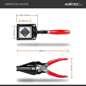 Walimex pro 50x50mm Passport Photo Punch