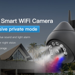 Vstarcam outdoor camera 4MP Full HD Black