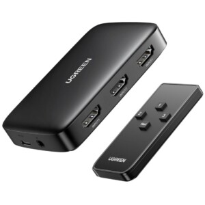 UGEEN HDMI Switcher 3 In 1 Out 4K