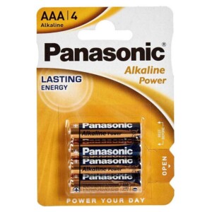 Panasonic Lasting Energy AAA Batteries 4Pack
