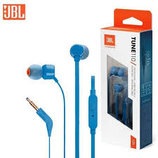 JBL Tune 110 Wired In-Ear Headphone Blue