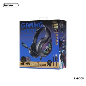 Remax wired Headphones Earphones Gaming Headphone Headset With Mic