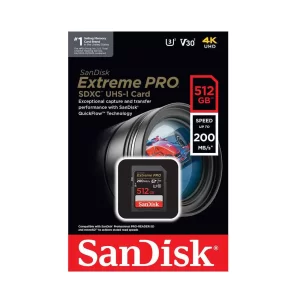 SanDisk Extreme PRO SDHC™/SDXC™ UHS-I 512GB