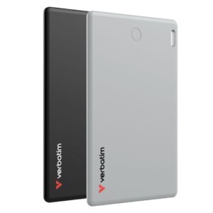 Verbatim My Finder Card BT schwarz/silber MYFCR-02BS 1X2