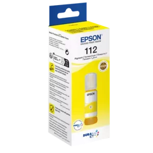 Epson EcoTank 112 Pigment Yellow ink bottle (70 ml)