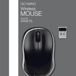 VERBATIM MOUSE GO NANO WIRELESS BLACK