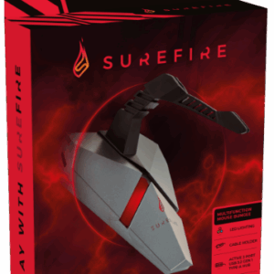 SURFIRE AXIS MOUSE BUNGEE & MULTIPORT HUB BY VERBATIM