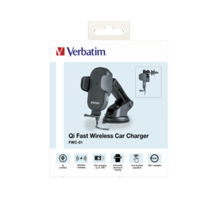 Verbatim Qi Fast Wireless Car Charger FWC-01