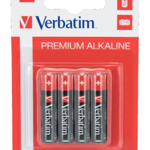 Verbatim Premium Alkaline AAA (4 PACK)