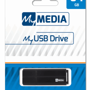 MYMEDIA USB 64GB  BLACK PINSTRIPE