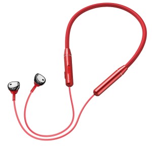 JR-D6 Wireless Sport Neckband Earphones-Red