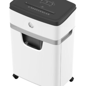 HP OneShred 12MC, Shred capacity (sheets A4, 80g) x12, Bin capacity L25, Color White, 2806