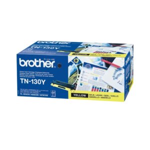 TN130Y BROTHER YELLOW TONER 1500P HL4040/4050/DCP9040/9042/MFC9440/9450/9840