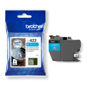 LC422C (S) Cyan ink cartridge 550 pages MFCJ5340DW, 5740DW,MFCJ6540DW,MFCJ6940DW
