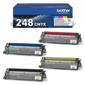 TN248VAL BROTHER MULTIPACK 1000 Pages EACH (HL-L3220/3240/DCP-L3520/3560/MFC-L3740/3760)