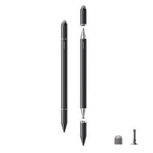 JR-BP561 3-in-1 Magnetic Passive Capacitive Stylus Pen Black