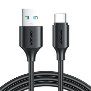 JOYROOM CHARGING CABLE USB TO USB TYPE C 3A 1M BLACK S-A9