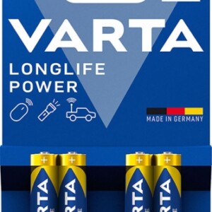 VARTA Alkaline Battery AAA LongLife (4PCS) (Copy)